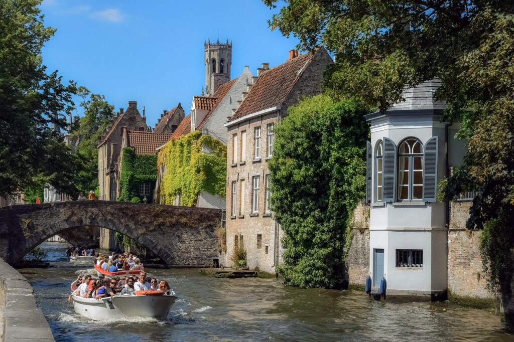 belgium, brugge, canal, boats, river, bridge, architecture, buildings, city, old, tourism, flanders, picturesque, romantic, historical, belgium, belgium, belgium, belgium, belgium