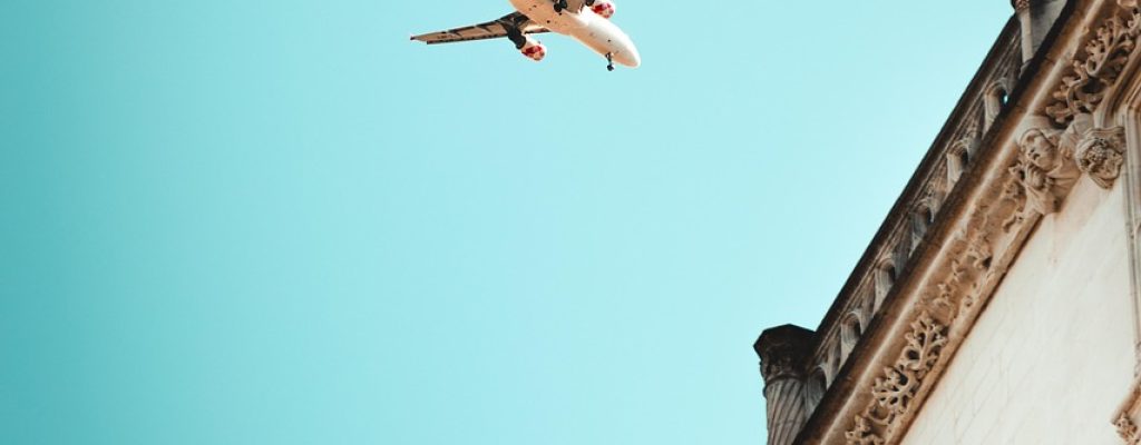 plane, airplane, nature, aircraft, sky, building, travel